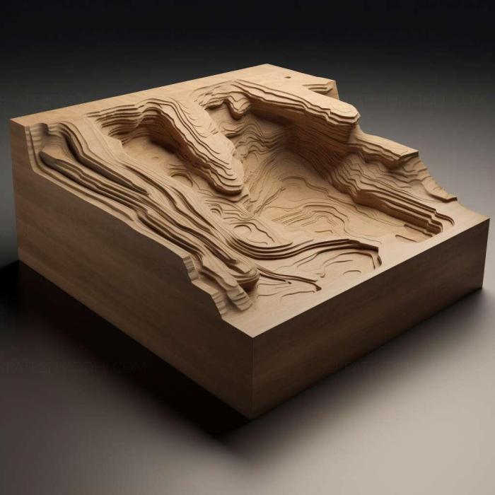 نموذج ثلاثي الأبعاد لآلة CNC 3D Art 